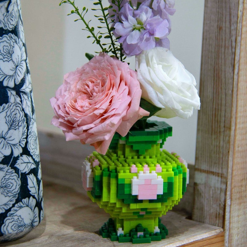 [ Generation] Chinese Vase Micro-Particle Assembled Building Block Toy National Tide Girl Gift Compatible With Lego - Image 3